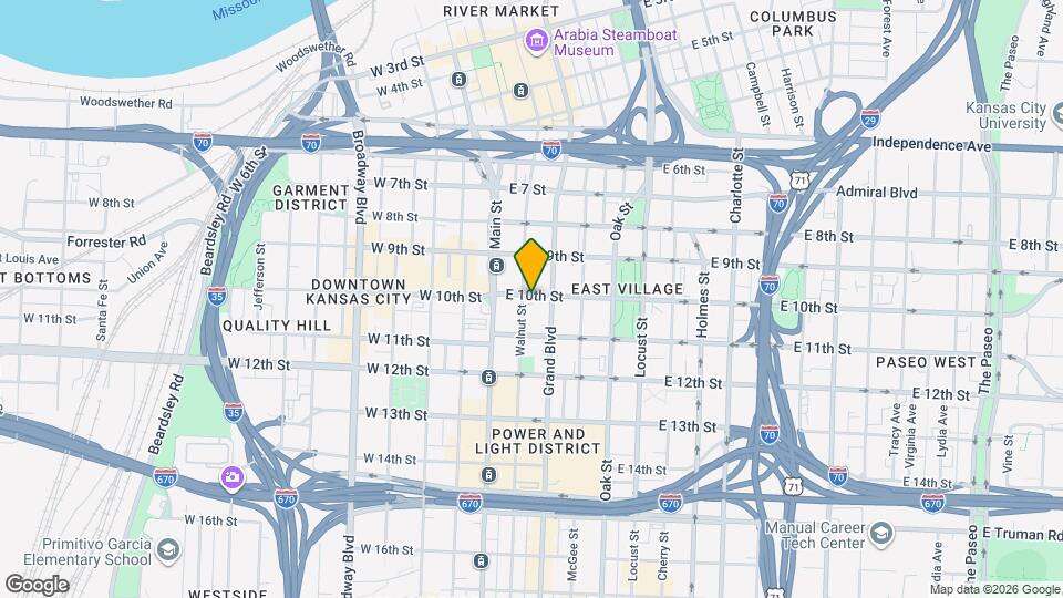 Sentinel Lofts Mapa y Detalles de la Ubicación