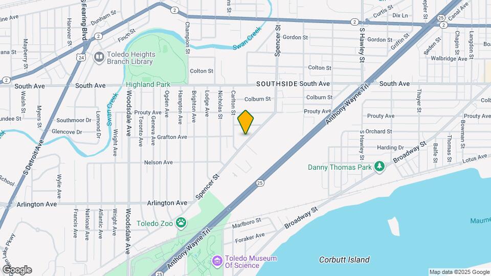 700 Spencer St Map and Location Details