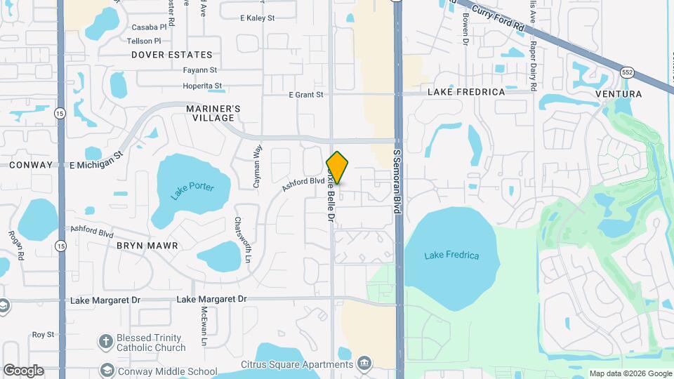 3166 S Semoran Blvd Map and Location Details