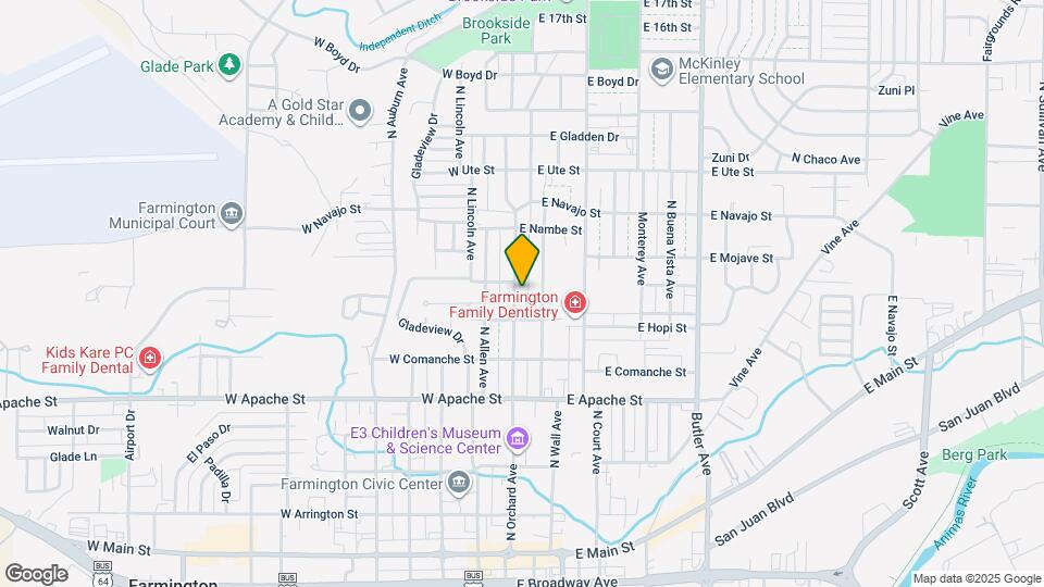 710 N Orchard Ave Map and Location Details