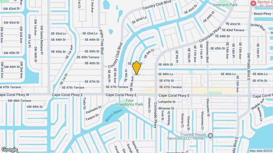 608 SE 46th Ln Map and Location Details
