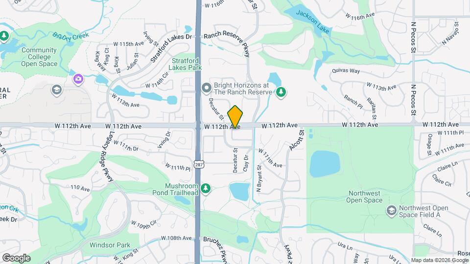 2804 W 111th Loop Map and Location Details