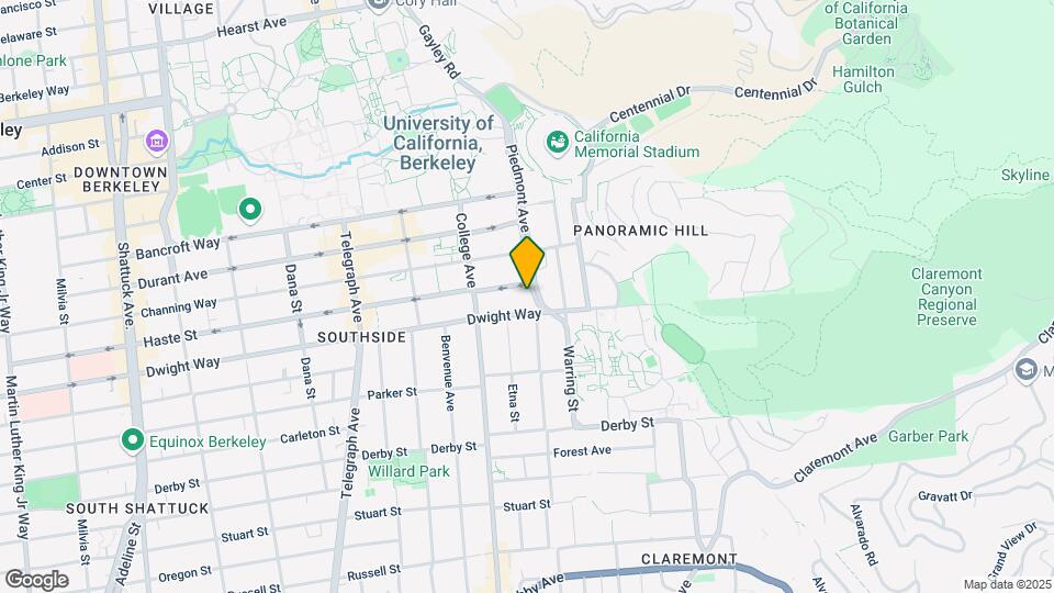 2442 Piedmont Avenue Map and Location Details