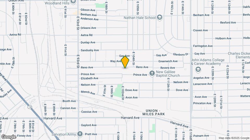 10210 Reno Ave Map and Location Details