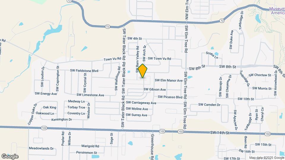 3704 S W Capstone Ave Map and Location Details