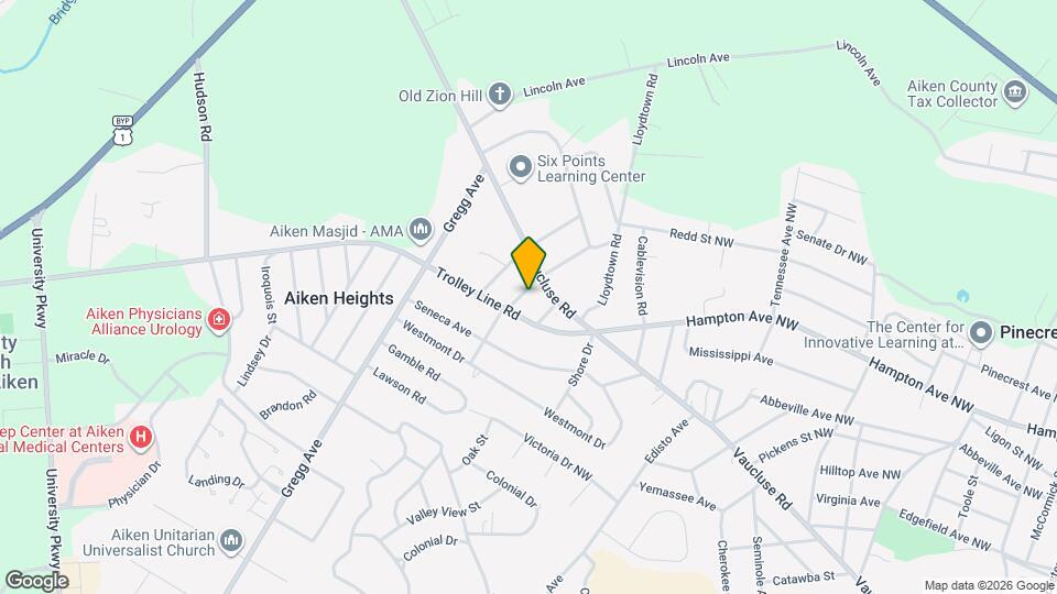 1106 Morningside Dr Map and Location Details