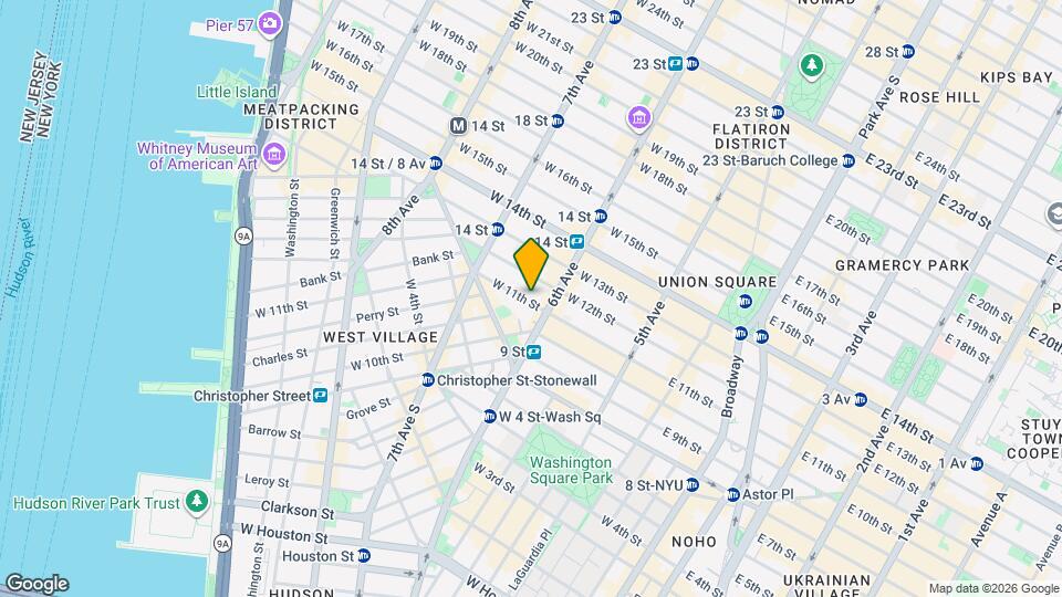 115 W 11th St Map and Location Details