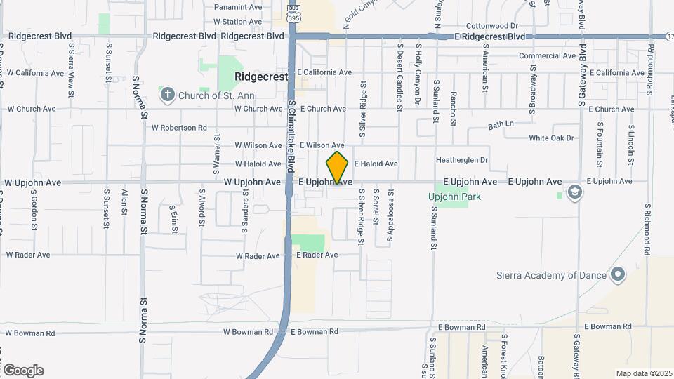 189 E Upjohn Ave Map and Location Details