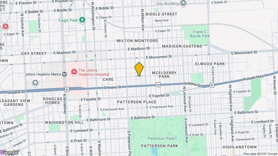 2415 Jefferson St Map and Location Details