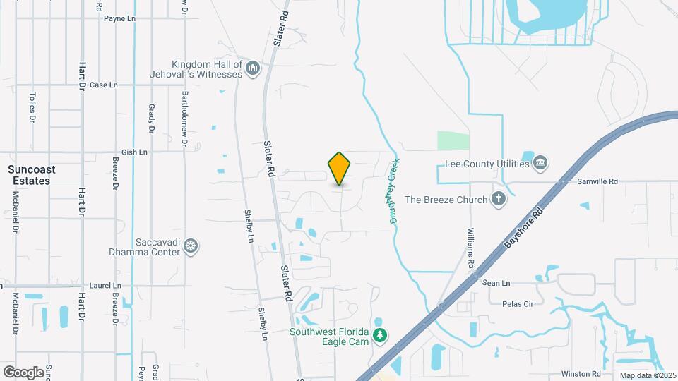 1029 Myakka Dr Map and Location Details