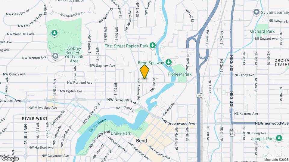 1603 NW 2nd St Map and Location Details