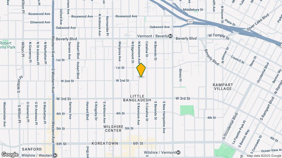 148 S Kenmore Ave Mapa y Detalles de la Ubicación