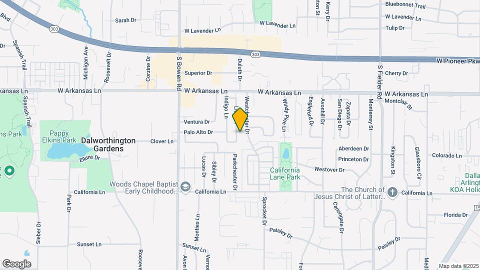 2519 Lido Ln Map and Location Details