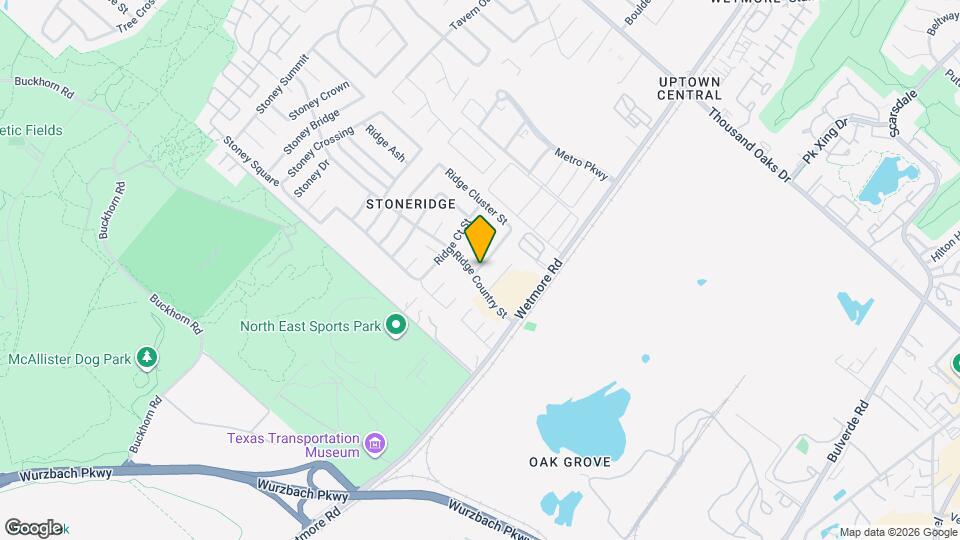 12206 Ridge Crown St Map and Location Details