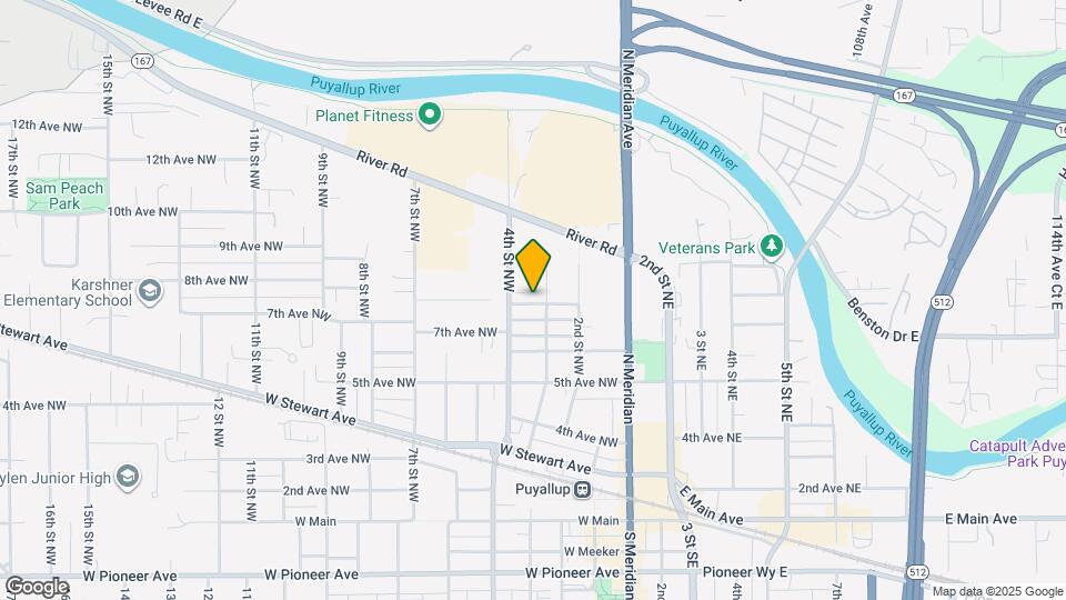 714 3rd St NW Map and Location Details