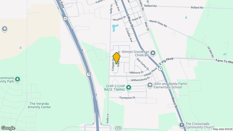 1514 Greenbrier Dr Map and Location Details