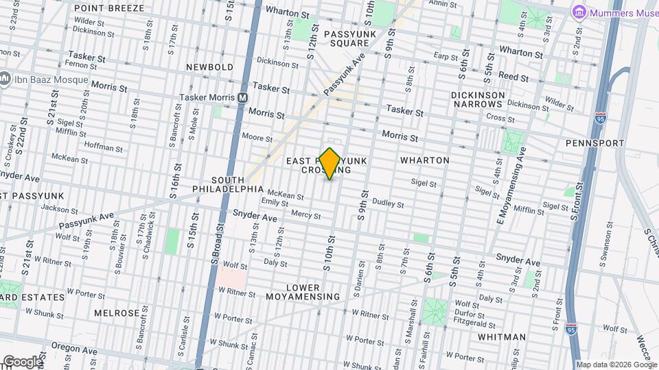 1910 S Alder St Map and Location Details