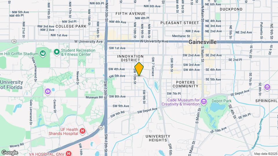933 SW 5th Ave Map and Location Details
