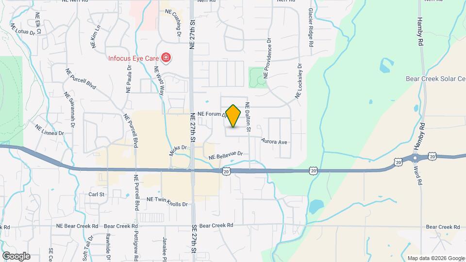 2867 NE Sedalia Loop Map and Location Details