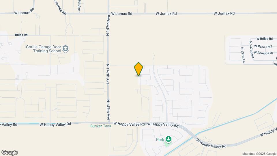 25658 N 144th Ln Map and Location Details