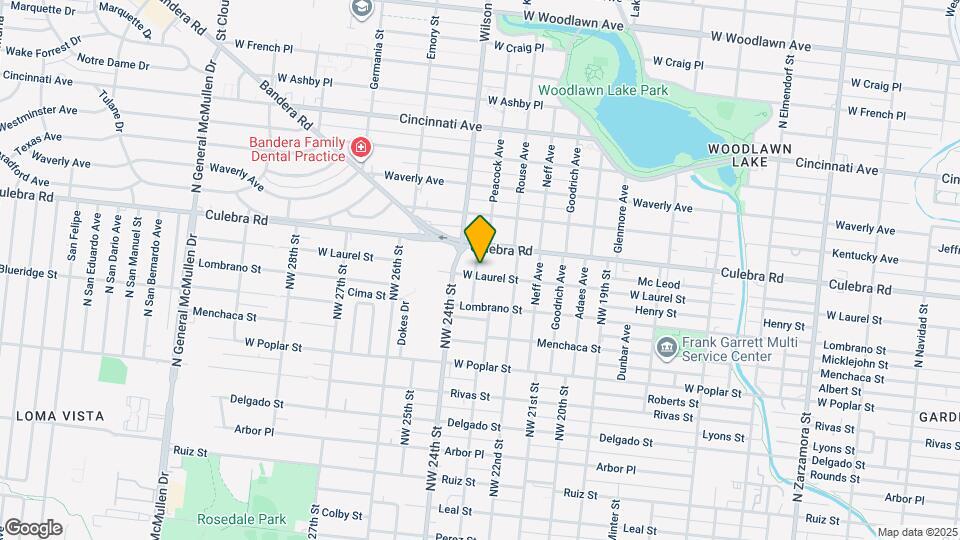 1602 NW 23rd St Map and Location Details