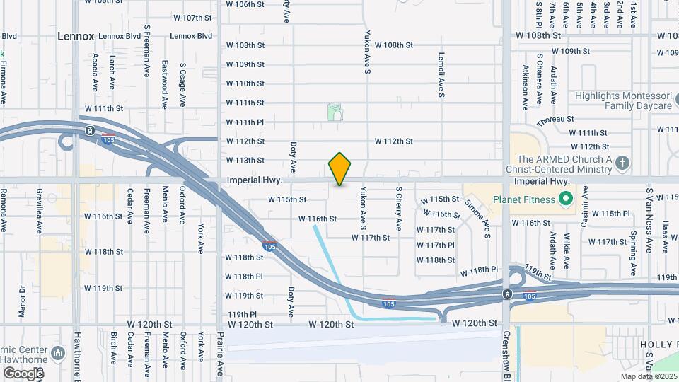 3636 W Imperial Hwy Map and Location Details