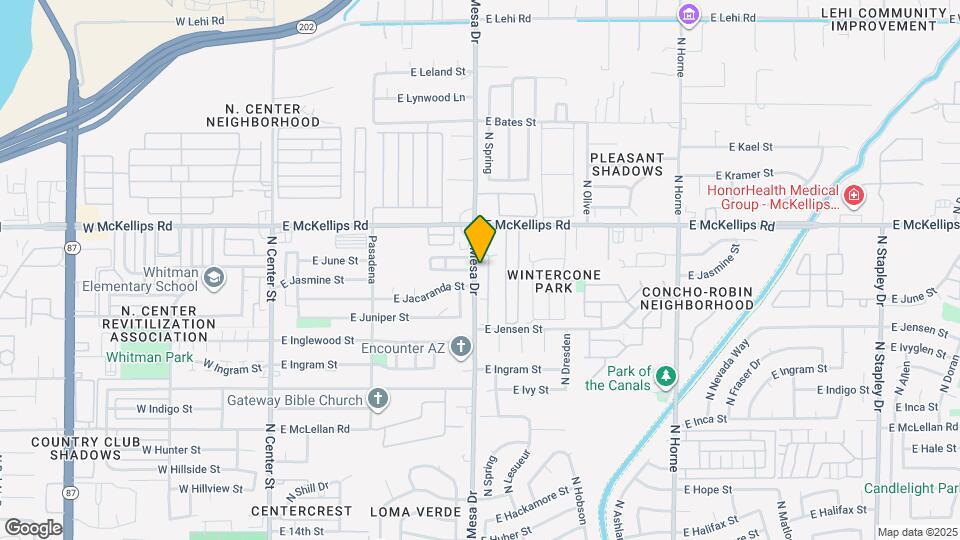 1908 N Spring Map and Location Details