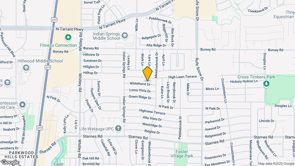 6461 Whitehurst Dr Map and Location Details