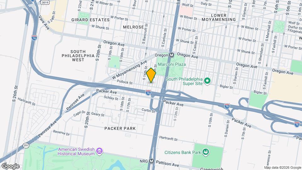 2946 S 15th St Map and Location Details