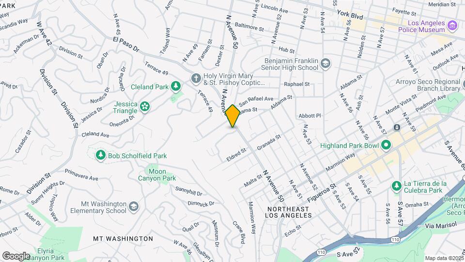 4865 San Marcos Pl Map and Location Details