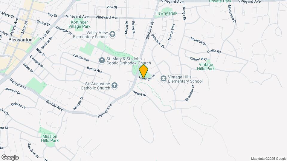 1127 Kottinger Dr Map and Location Details