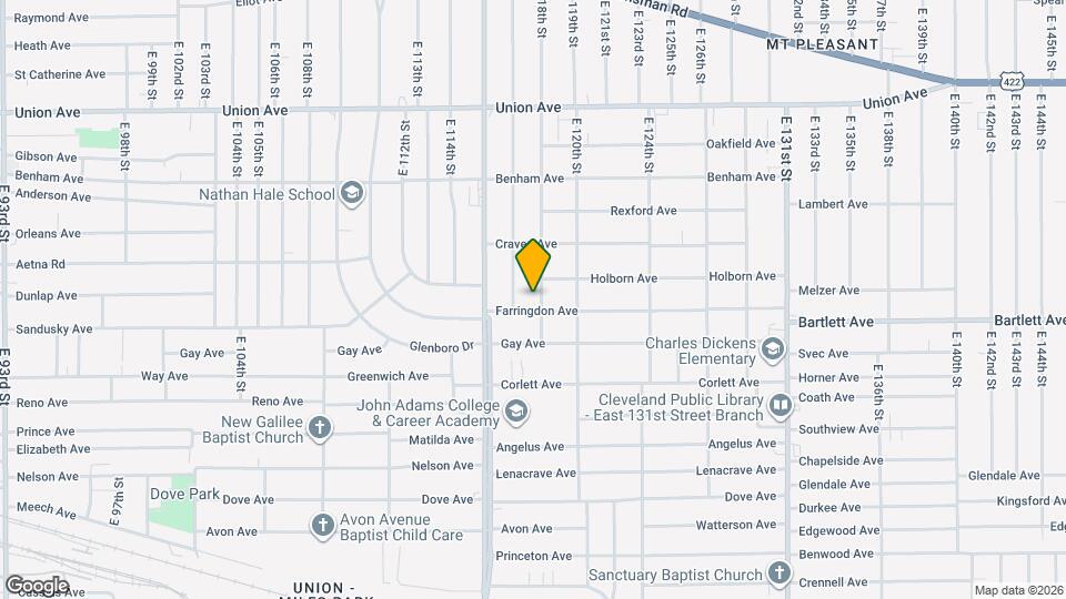 3704 E 118th St Map and Location Details