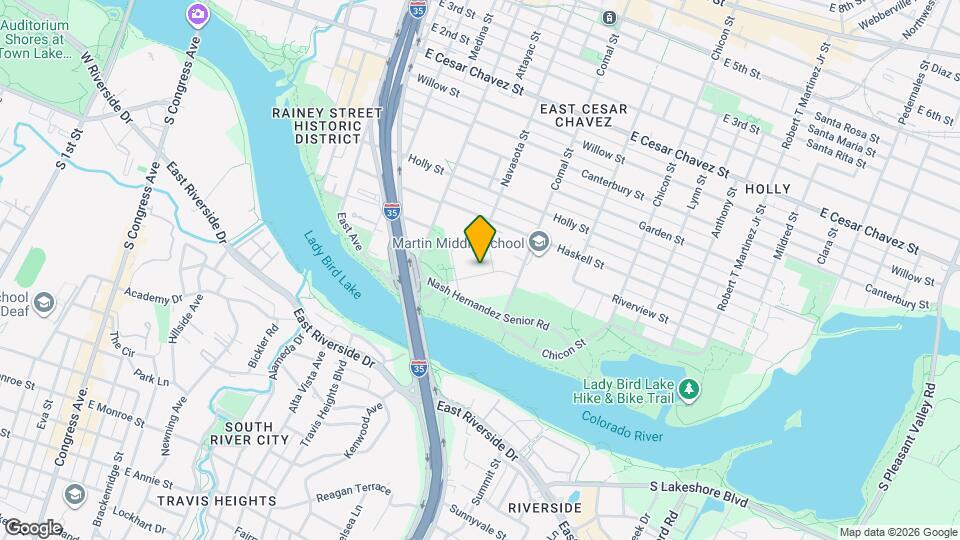 The Ladybird Senior Apartments - 55+ Mapa y Detalles de la Ubicación