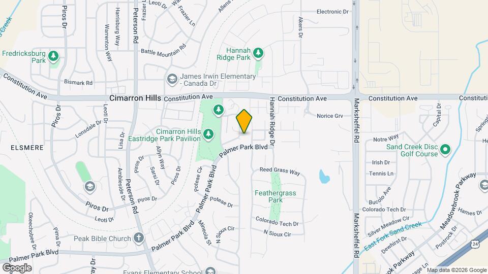 2369 Washo Cir Map and Location Details