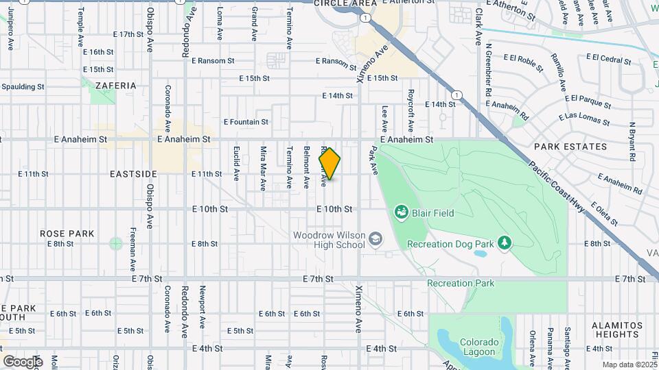 1066 Roswell Ave Mapa y Detalles de la Ubicación