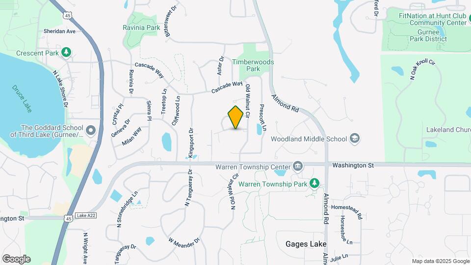 7401 Brentwood Ln Map and Location Details