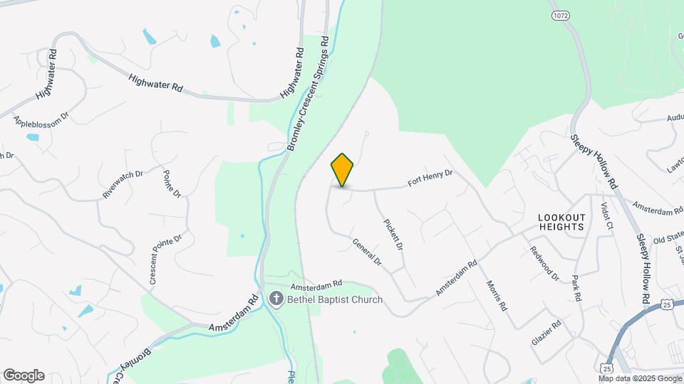 1847 Fort Henry Dr Map and Location Details