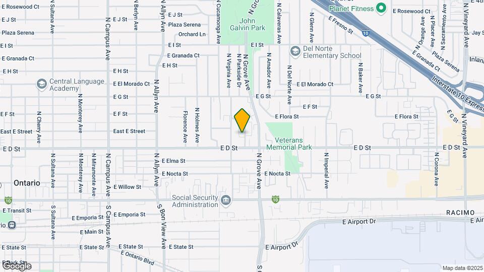 427 N Parkside Dr Map and Location Details