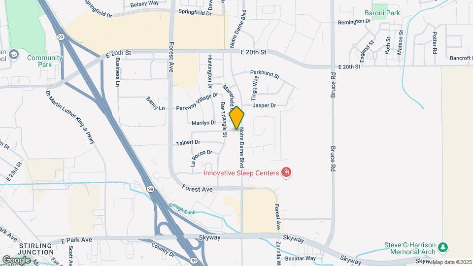 2300 Notre Dame Blvd Map and Location Details