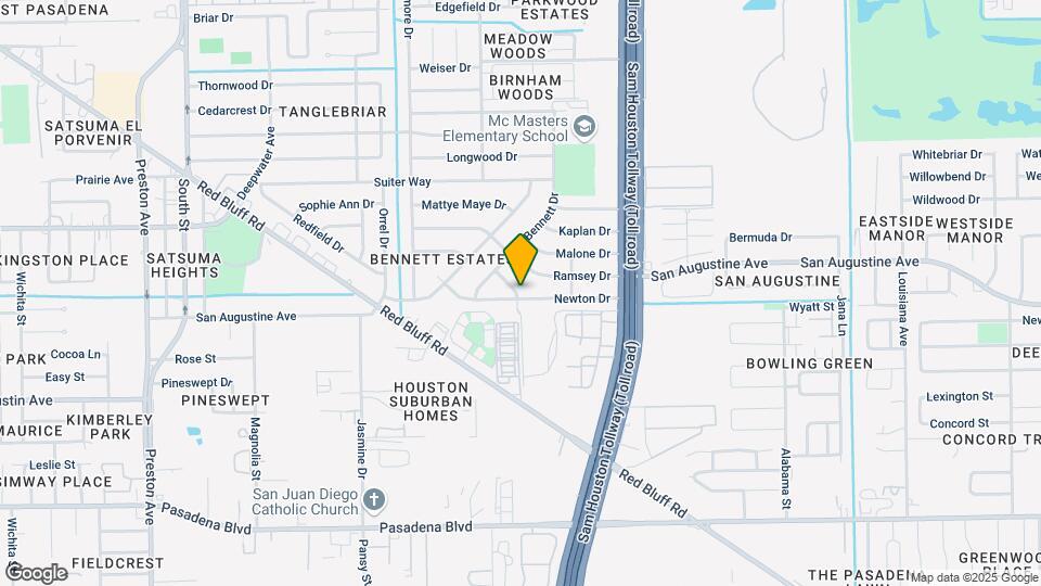 3701 Newton Dr Map and Location Details