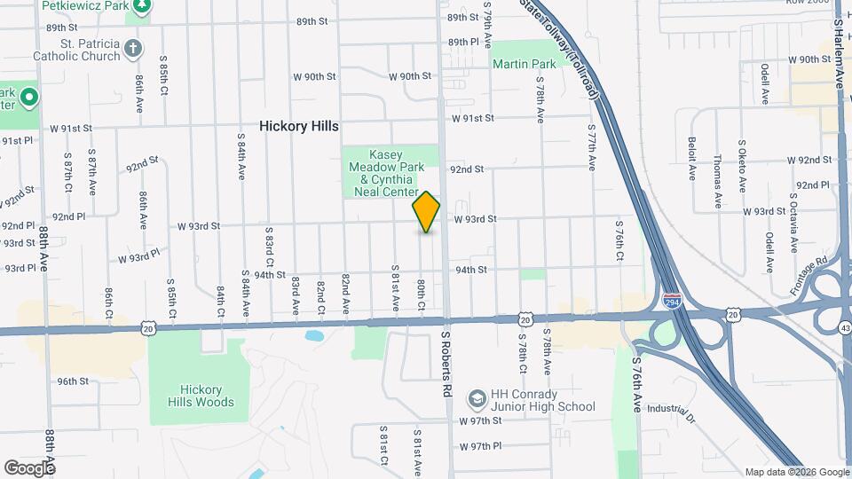 9323 80th Ct Map and Location Details