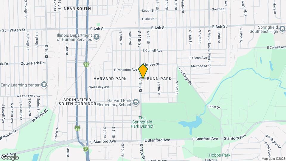 2404 S 11th St Map and Location Details