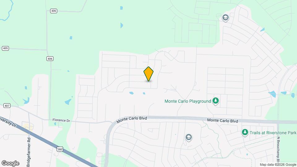 1603 White Mountain Wy Map and Location Details