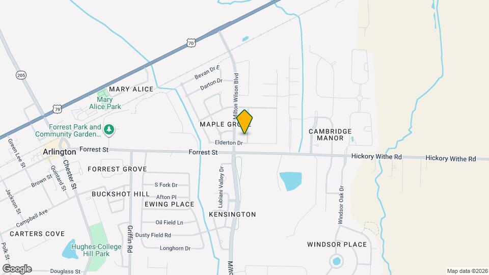 6265 Dawson Creek Ln Mapa y Detalles de la Ubicación