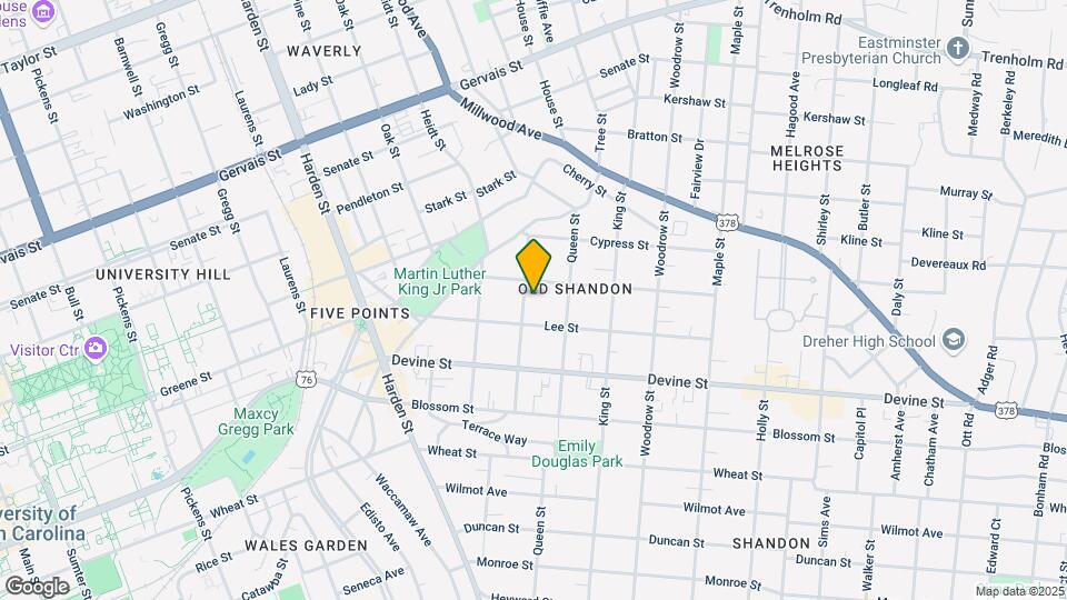 824 Meadow St Mapa y Detalles de la Ubicación