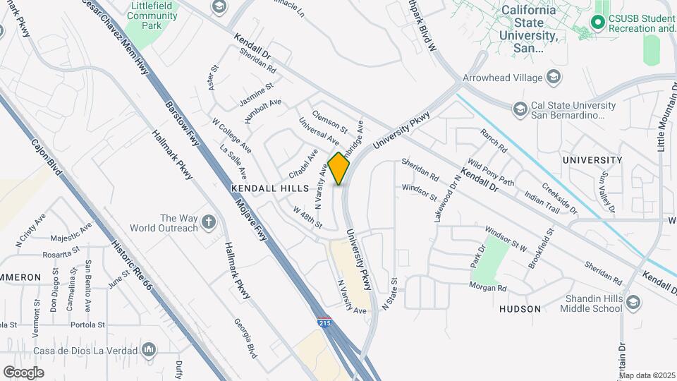 4995 Cambridge Ave Map and Location Details