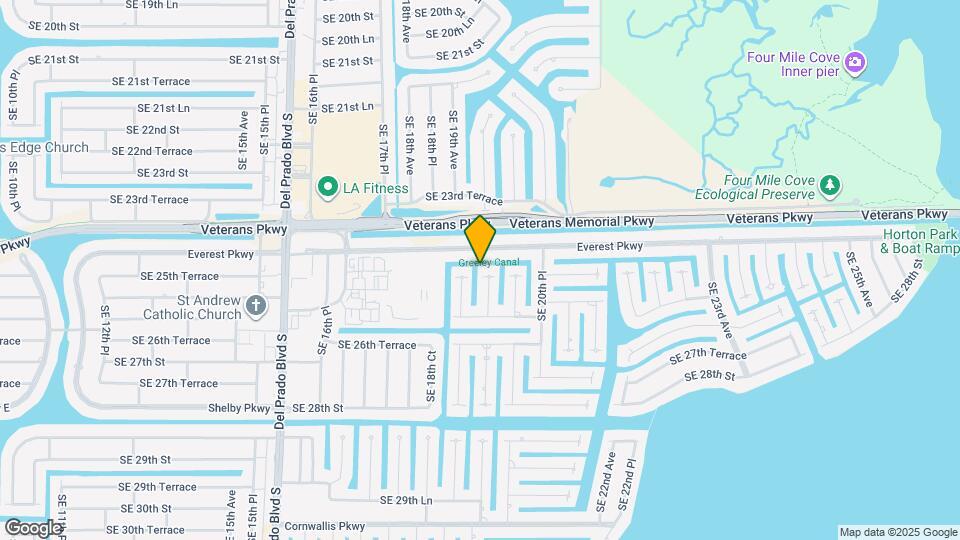 2501 SE 19th Pl Map and Location Details