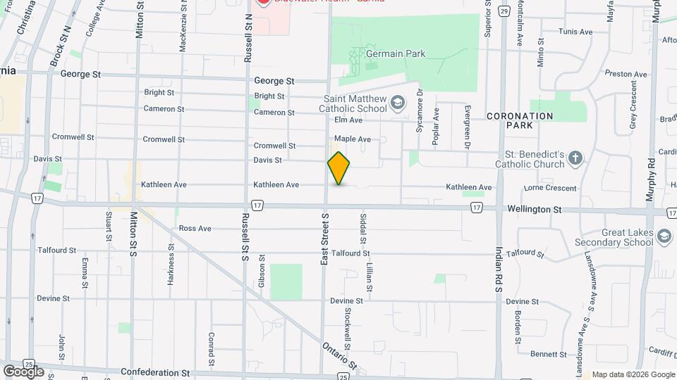 341 Kathleen Av Map and Location Details