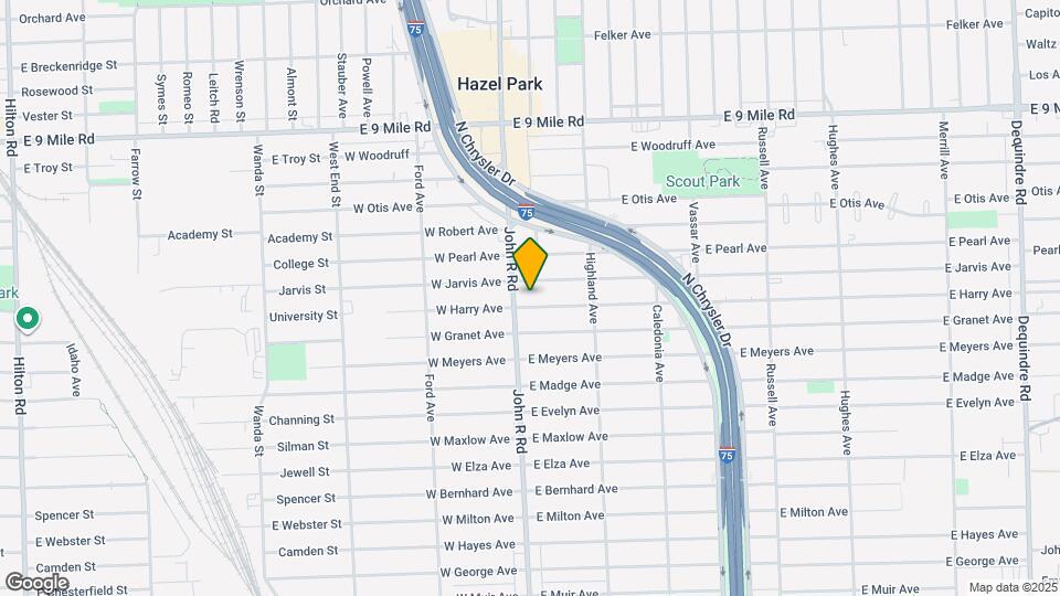 29 E Harry Ave Mapa y Detalles de la Ubicación