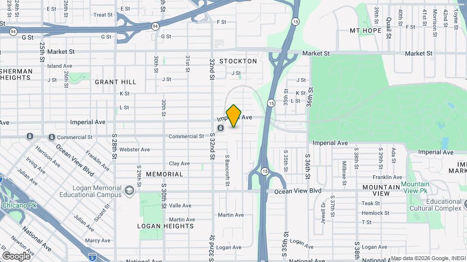 3260-3264 Steel St Map and Location Details